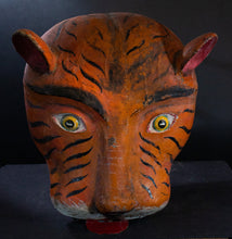 Load image into Gallery viewer, Monumental Tiger Parade Mask from India
