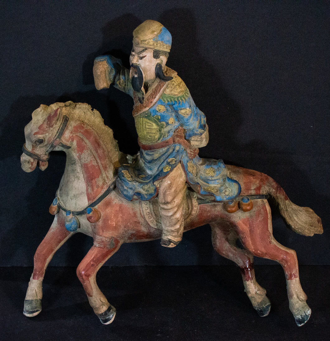 Chinese Horse Rider  Architectural Ornaments