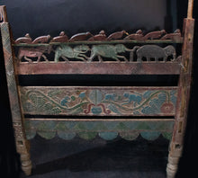 Load image into Gallery viewer, Folk Art Wood Carved Pulki Panel Set  Santal, India
