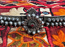 Load image into Gallery viewer, Indian Adjustable Silver Belt
