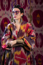 Load image into Gallery viewer, Ikat  Uzbekistan Kuylak Tunic
