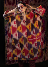 Load image into Gallery viewer, Ikat  Uzbekistan Kuylak Tunic
