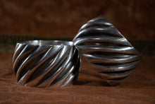 Load image into Gallery viewer, Moroccan Solid Silver Spiral Design Bangle Collection
