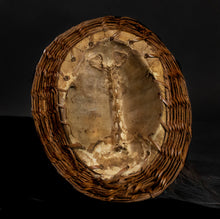 Load image into Gallery viewer, Underside of turtle shell forms inside of Sepik river ancestor mask
