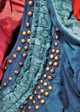 Load image into Gallery viewer, Closeup of studs and lace
