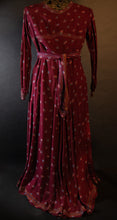 Load image into Gallery viewer, Front view of 1970&#39;s maxi dress from Afghanistan
