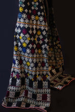Load image into Gallery viewer, Mien or Yao Vintage Cross-stitched Embroidered Pants from Yunnan Province.

