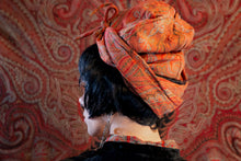 Load image into Gallery viewer, Paisley Wrapped Hat, 1920&#39;s
