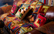 Load image into Gallery viewer, Lapine Crazy Quilt Pillows
