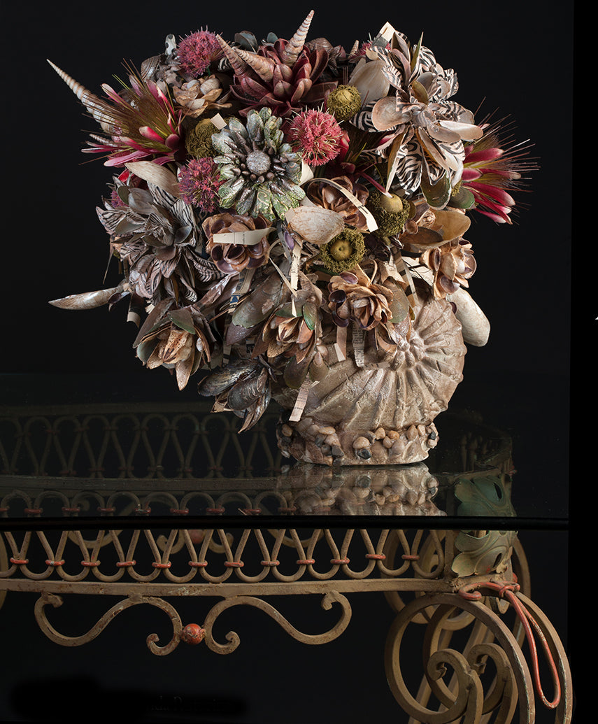 Rocaille Inspired Victorian Floral Arrangement