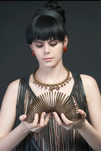 Load image into Gallery viewer, Naga slinky coil bracelet brass
